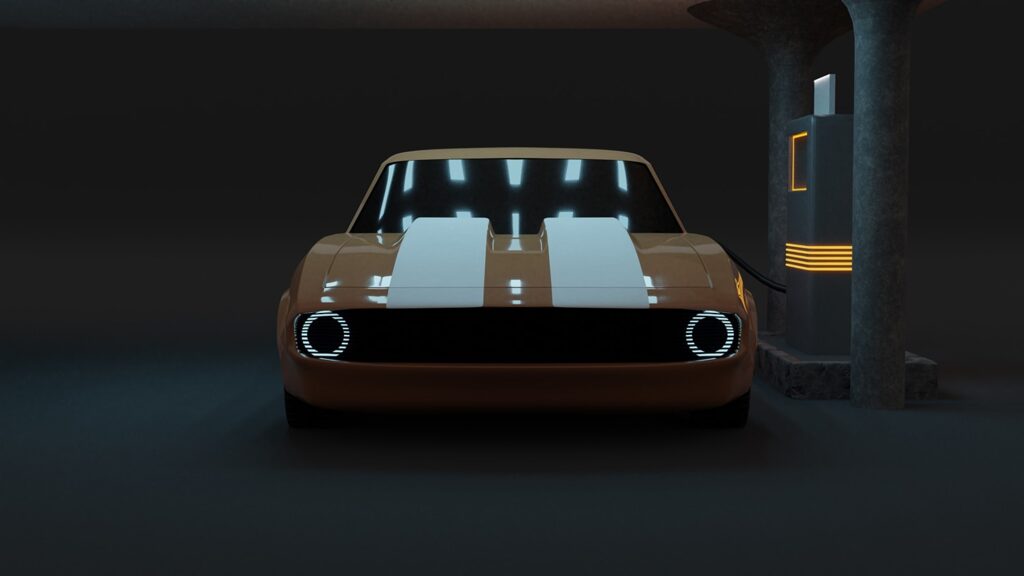 Camaro (239506), 3d model 1