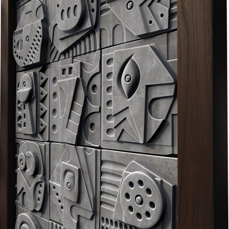 Panel decorative cube square n3 (245623) 3D model - Download 3D model ...
