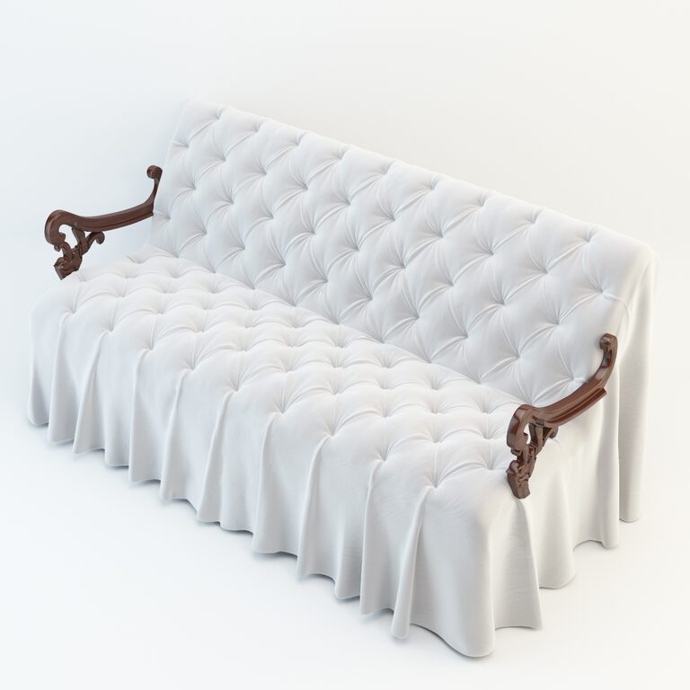 Sofa Couch (24882), 3d model 1