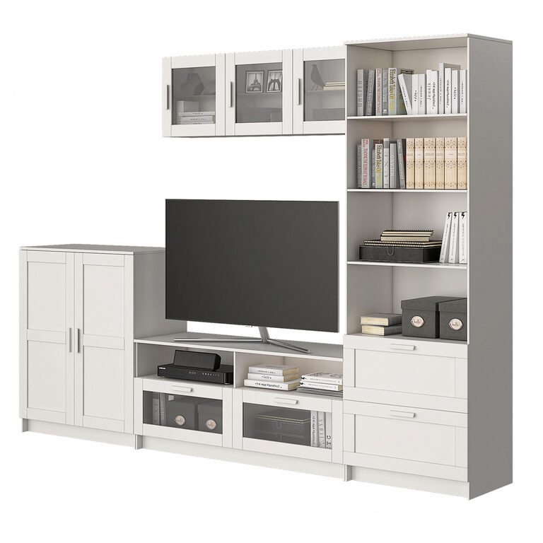 Ikea Brimnes Furniture Set (24899) 3D model - Download 3D model
