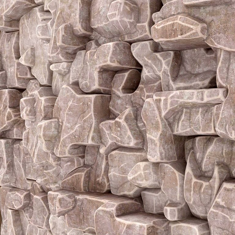 Stone Splinter Rock Panel Frame n1 (25203) 3D model - Download 3D model ...