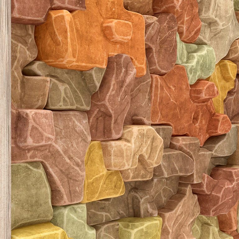 Stone Splinter Rock Panel Frame n1 (25203) 3D model - Download 3D model ...