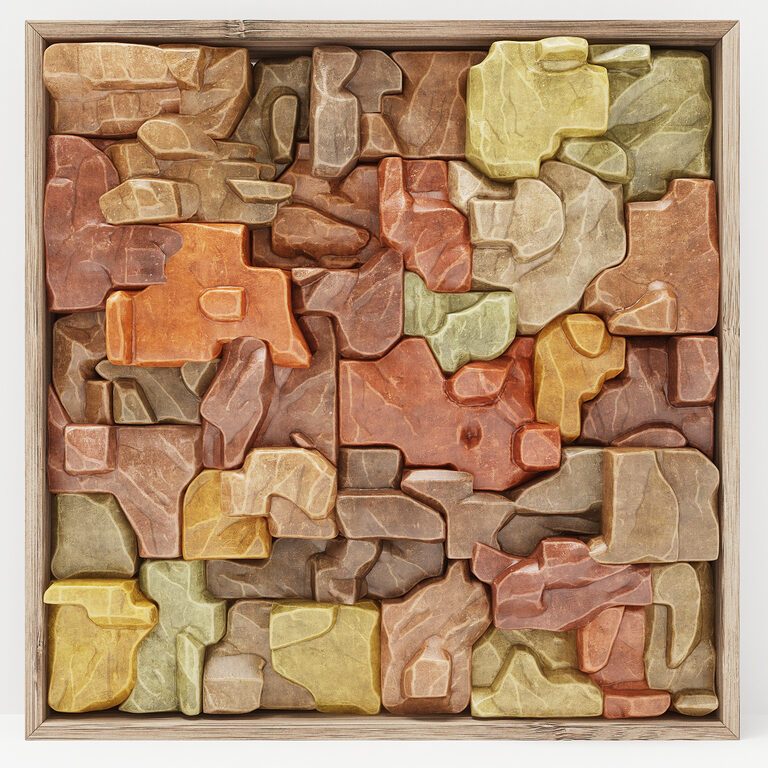 Stone Splinter Rock Panel Frame n1 (25203) 3D model - Download 3D model ...