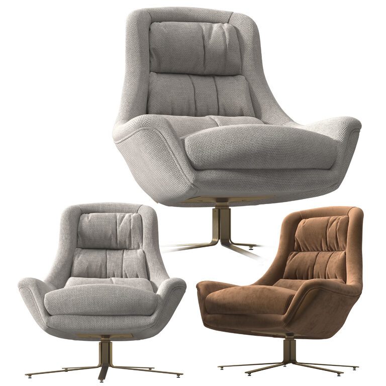 Armchair DON DIDRIK (25354), 3d model 1