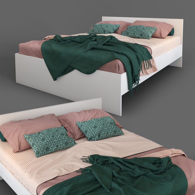 Bed Hoff - Nikol (25504), 3d model 1