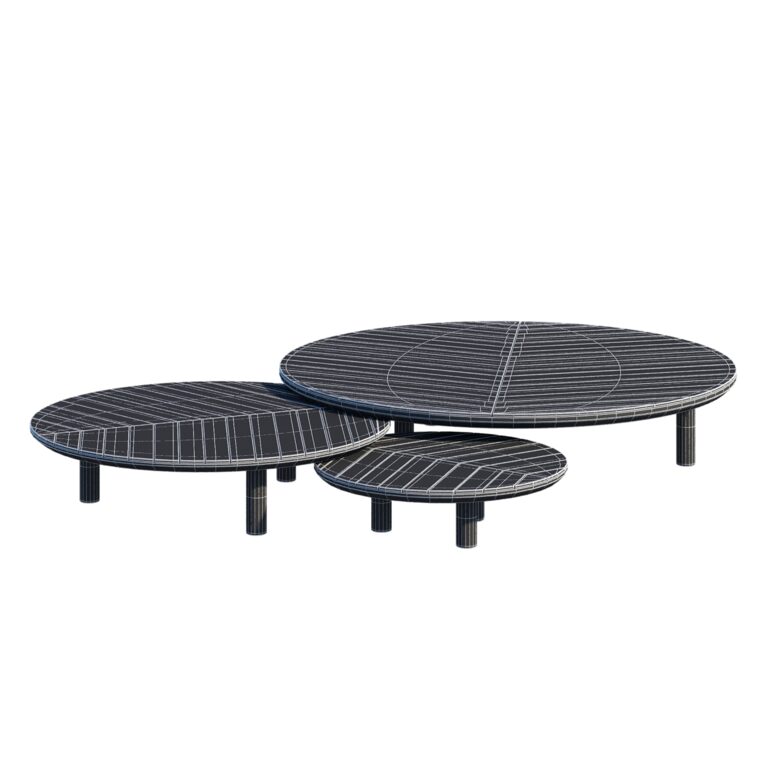 Bench Atollo (259020) 3D model - Download 3D model Bench Atollo (259020 ...