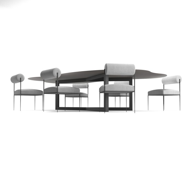 Hall Table and chair (259096) 3D model - Download 3D model Hall Table ...