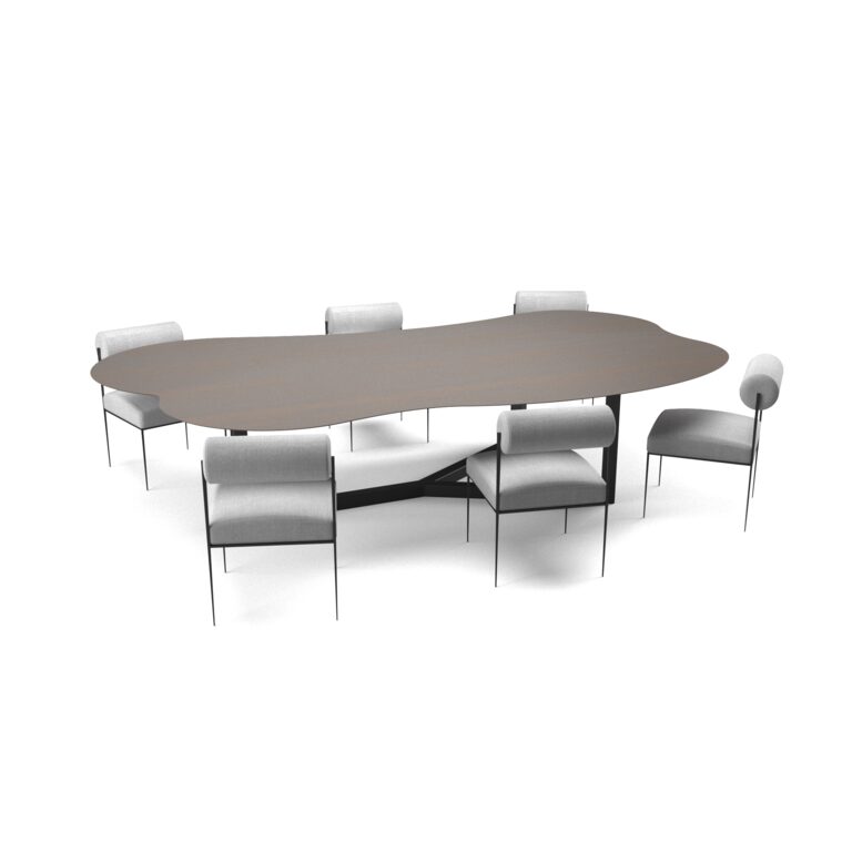 Hall Table and chair (259096) 3D model - Download 3D model Hall Table ...