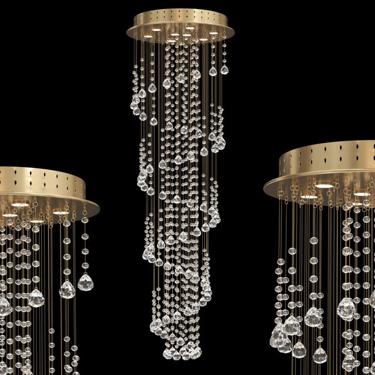 Tornado Chandelier (259153), 3d model 1