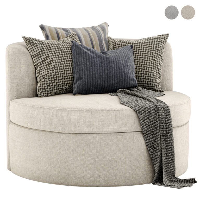 Ava armchair (261146), 3d model 1