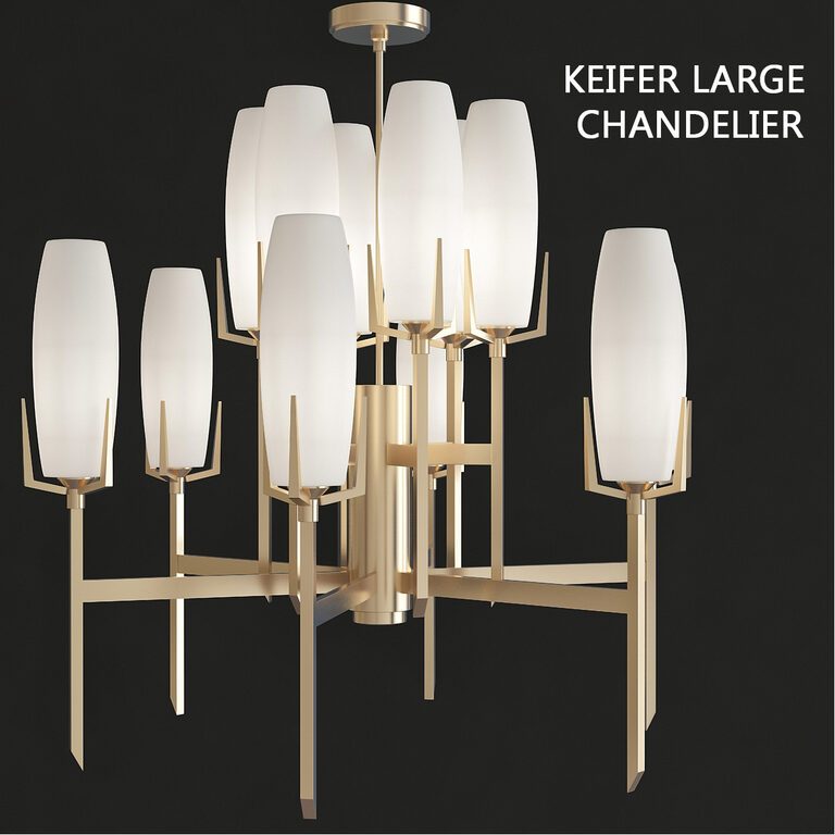 Велика люстра Keifer (26178), 3d модель 1