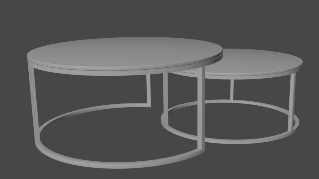 Circular table (262274) 3D model - Download 3D model Circular table ...