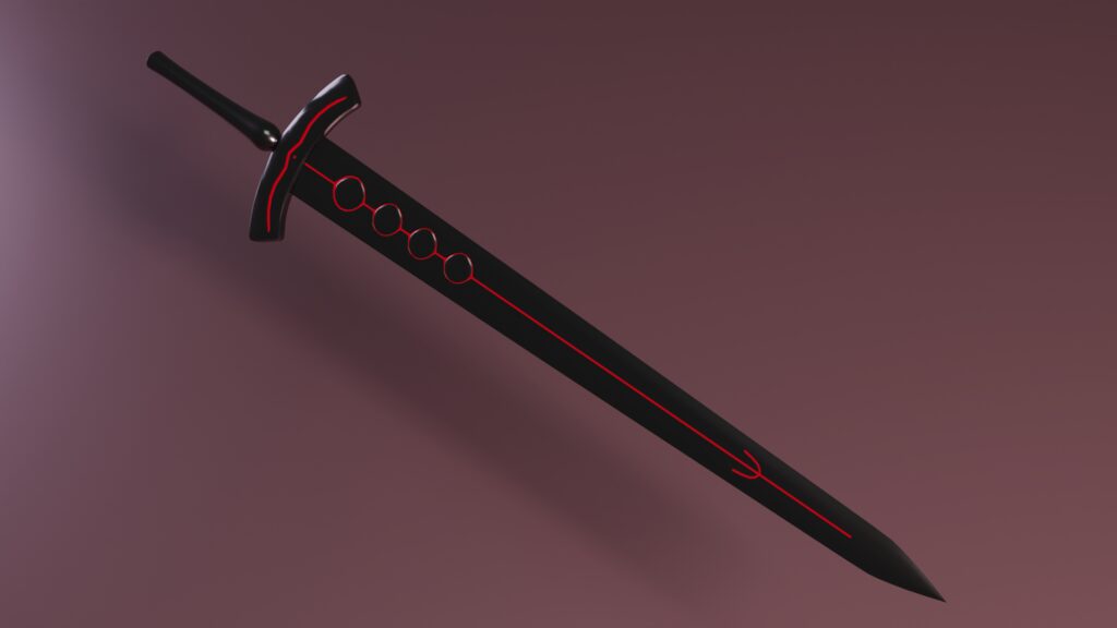 Black Sword (298431) 3D model - Download 3D model Black Sword (298431 ...