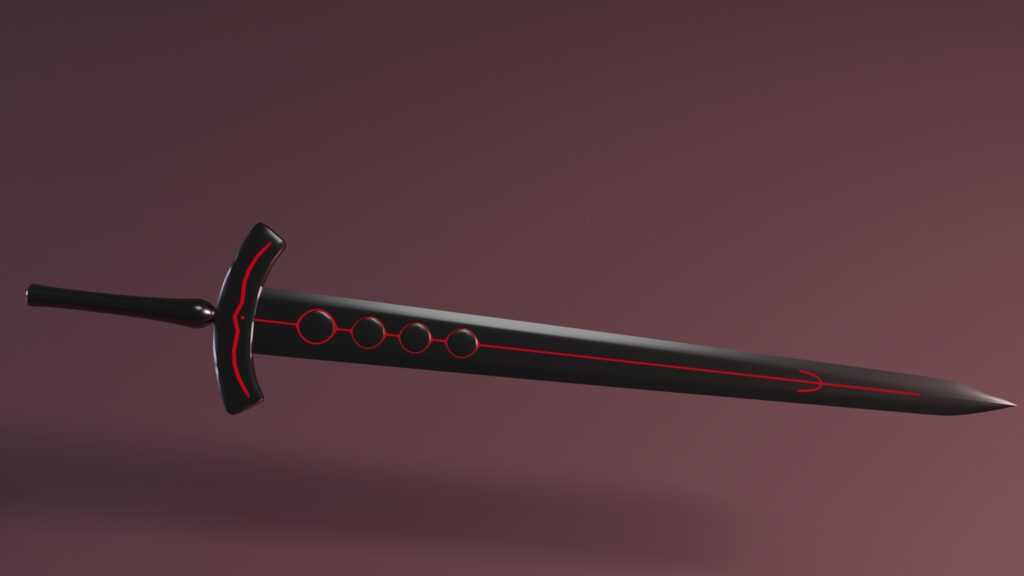 Black Sword (298431) 3D model - Download 3D model Black Sword (298431 ...