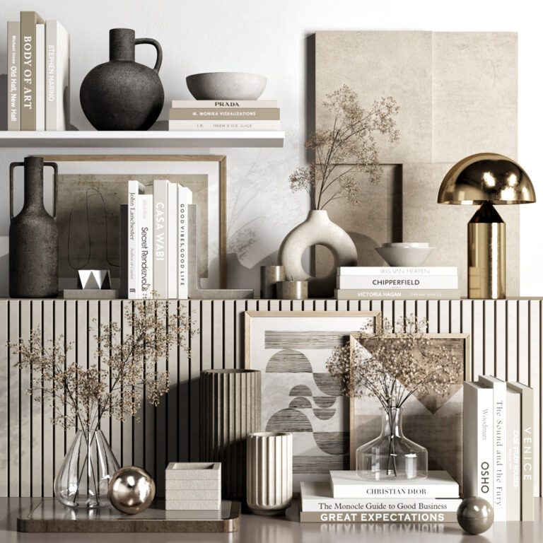 Decorative Set 74 (316717) 3D model - Download 3D model Decorative Set ...