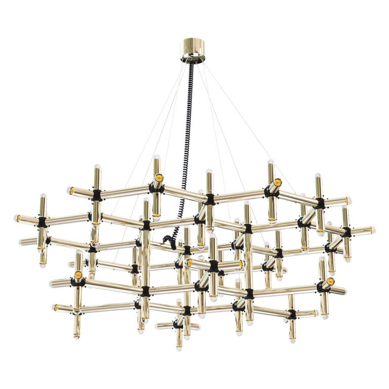 Robert Haussmann ceiling lamp (317050), 3d model 1