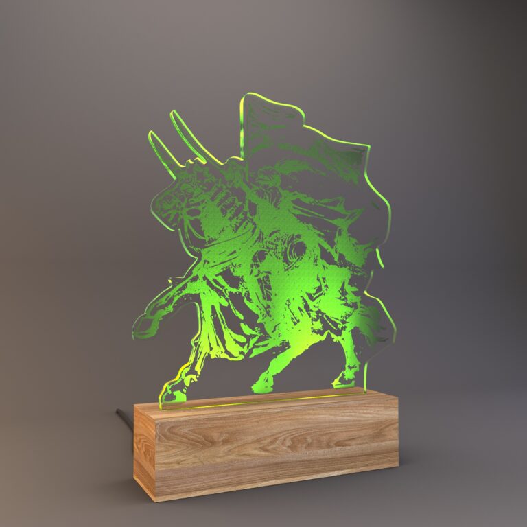 Lamp Equestrian Knight (317077), 3d model 1