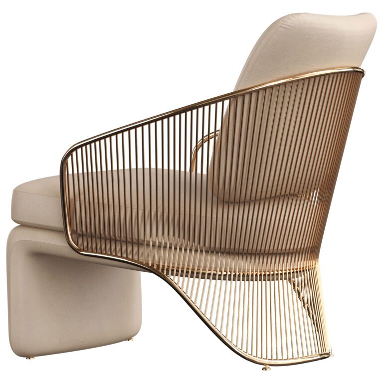 Collete Armchair (317345) 3D model - Download 3D model Collete Armchair ...
