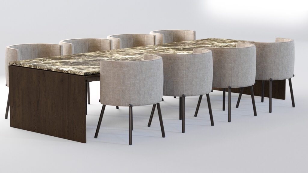 Linha Table (317525) 3D model - Download 3D model Linha Table (317525 ...