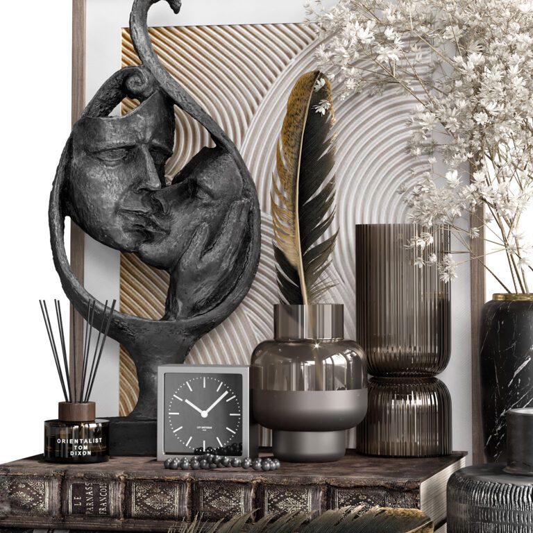 Decorative set 24 (317664) 3D model - Download 3D model Decorative set ...