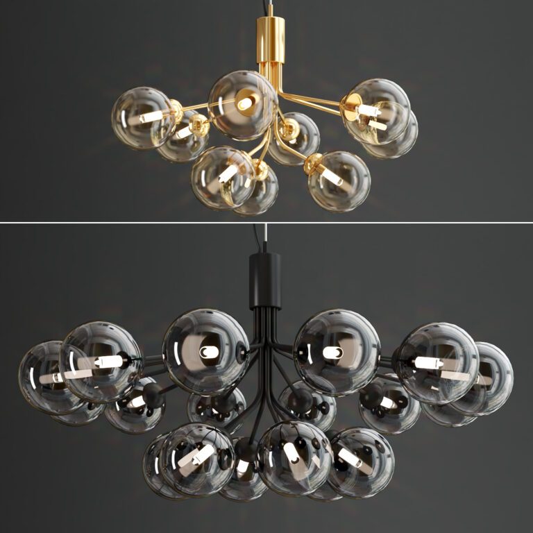 Chandelier Apiales by Нуура (318342), 3d модель 1