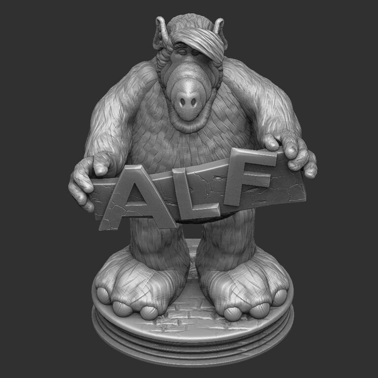 Alf. STL. 3D printing (319011) 3D model - Download 3D model Alf. STL ...