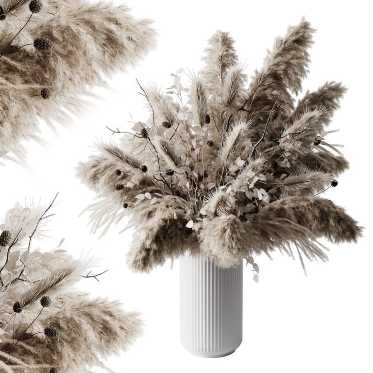 Dry plants (319134), 3d model 1