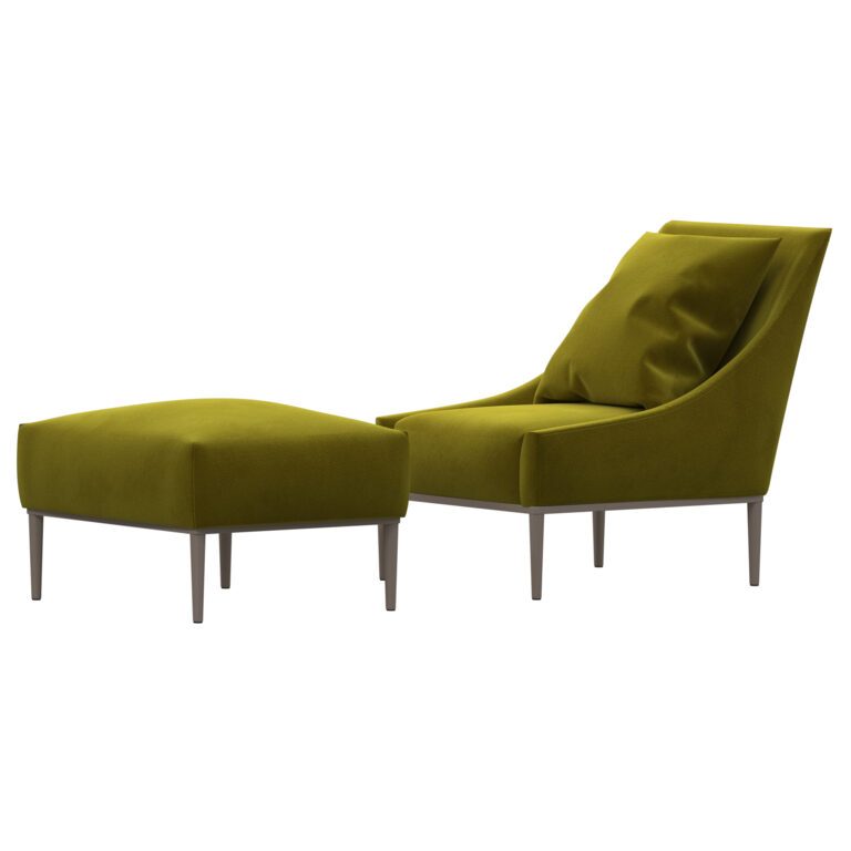 B&B Italia JEAN armchair (319379) 3D model - Download 3D model B&B
