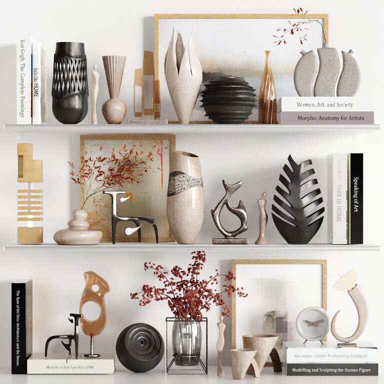 Decorative Set 14 (319584) 3D model - Download 3D model Decorative Set ...