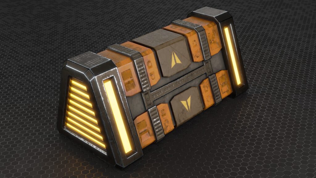 SCI-FI Box 05 (319692), 3d model 1