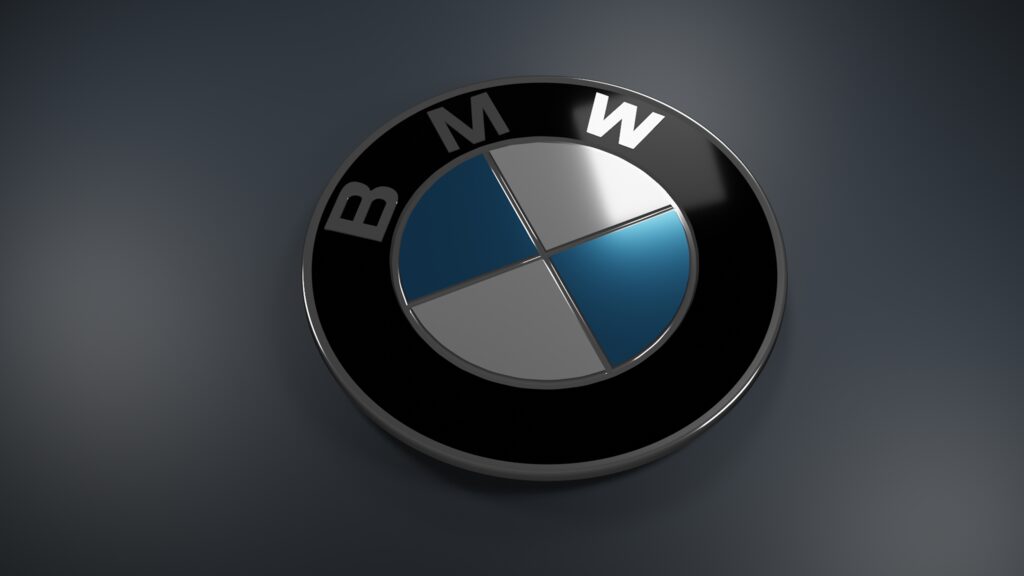 Эмблема с логотипом BMW (319756), 3д модель 1