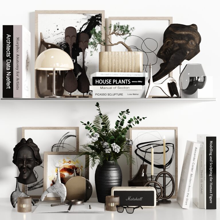 Decorative Set 16 (320274), 3d model 1