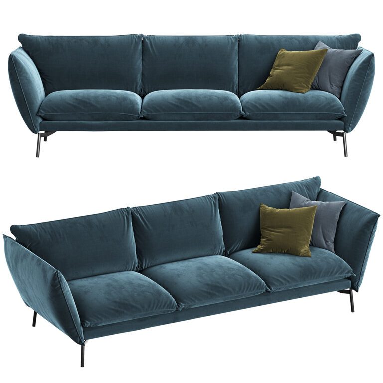 Hugo Sofa 3 320685 3d Model Download 3d Model Hugo Sofa 3 320685