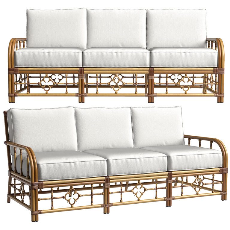 Loveseat Mimi by Celerie Kemble (320729), 3d model 1