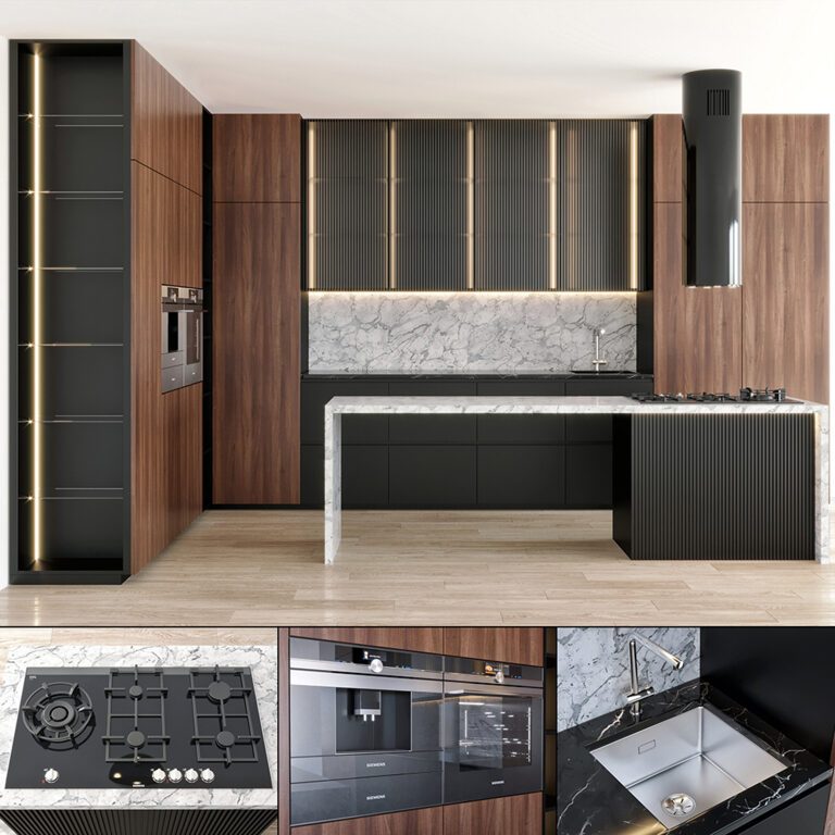 Kitchen 17 (321542), 3d model 1