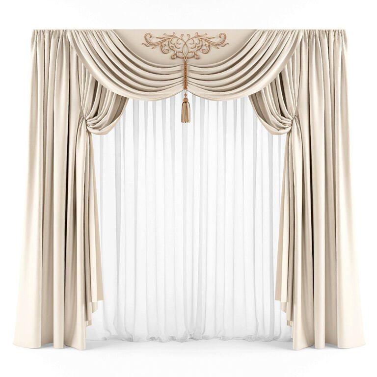 Curtains 055 (322080), 3d model 1