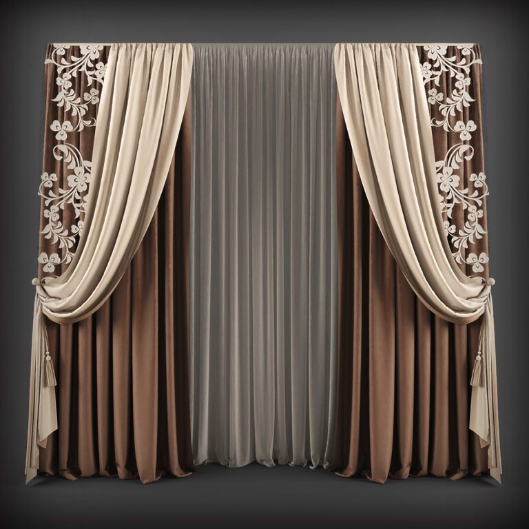 3D Building 11021 Matthew Holden Bates Curtain Curtains Drapes