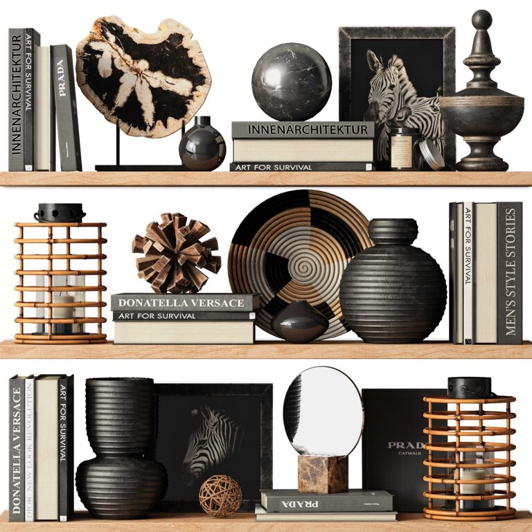 AFRICA decorative set (323777), 3d model 1