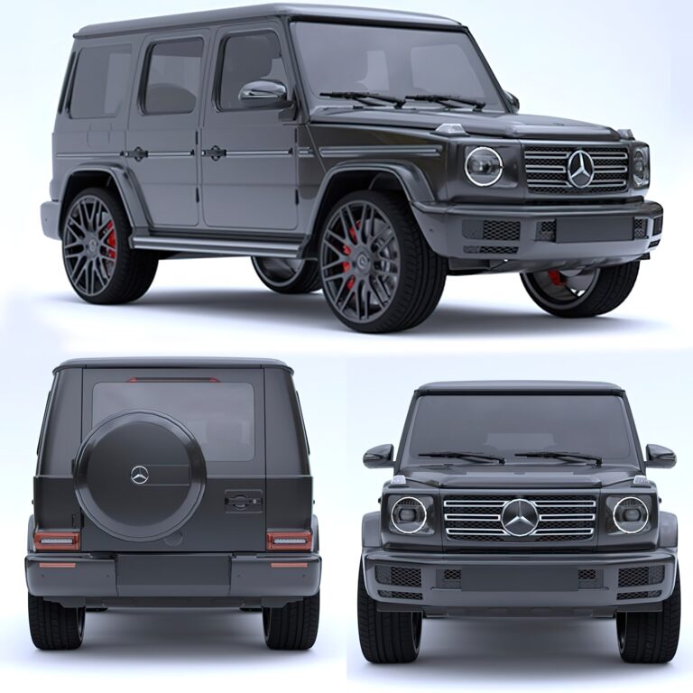 Mercedez Benz G63 car (325150), 3d model 1