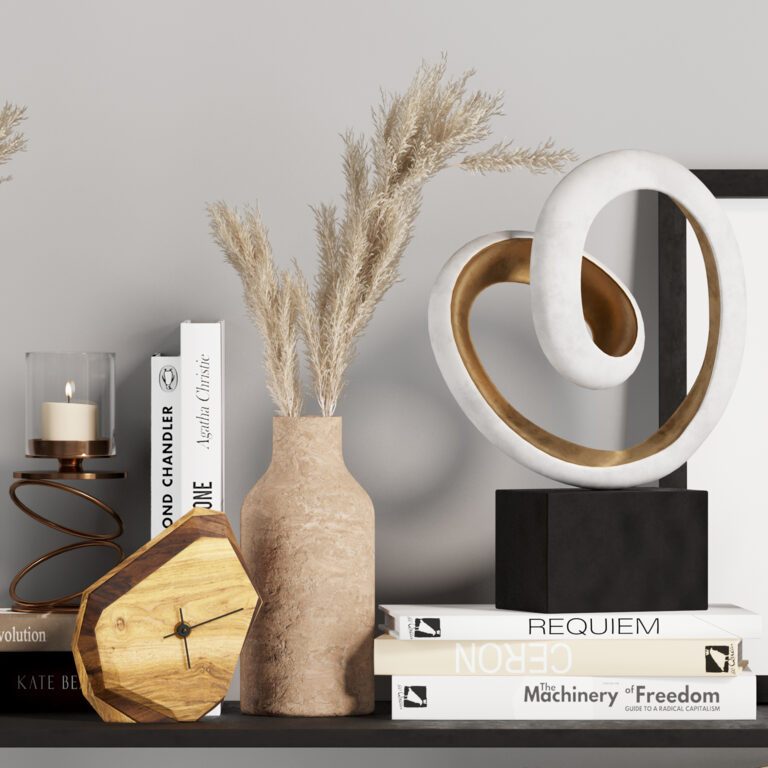 Decorative set 01 (325333) 3D model - Download 3D model Decorative set ...