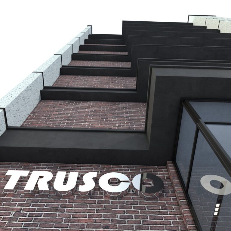 Modern office building No. 3 (325516) 3D model - Download 3D model ...