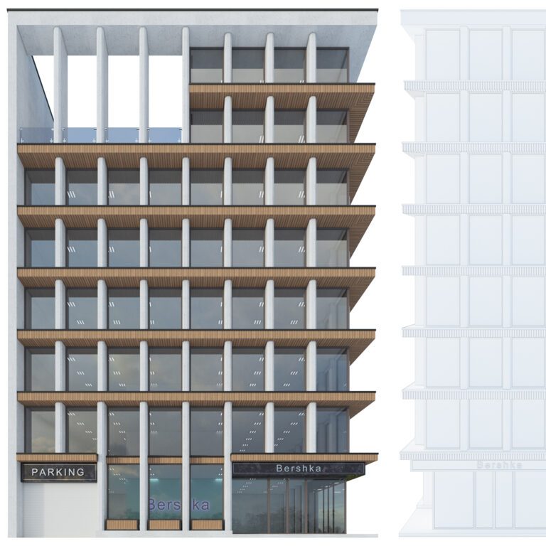 Modern office building No. 4 (325518) 3D model - Download 3D model ...