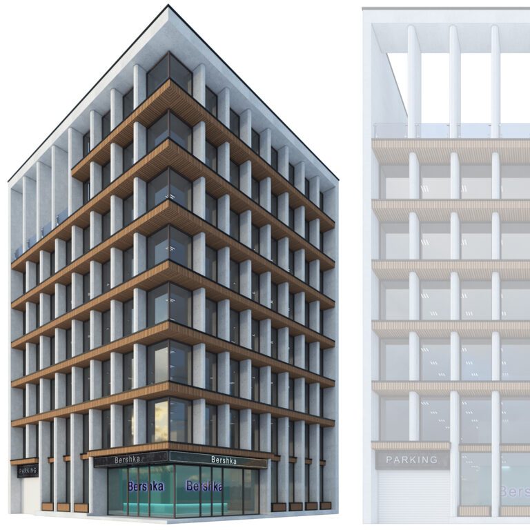 Modern office building No. 4 (325518) 3D model - Download 3D model ...