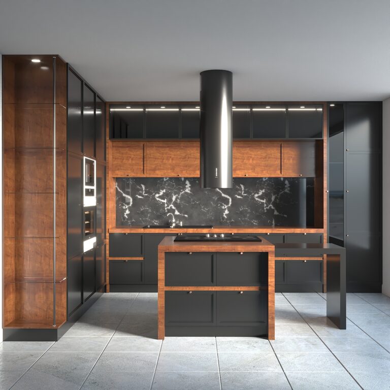 Kitchen Design Modern No 03 (327476) 3D model - Download 3D model ...