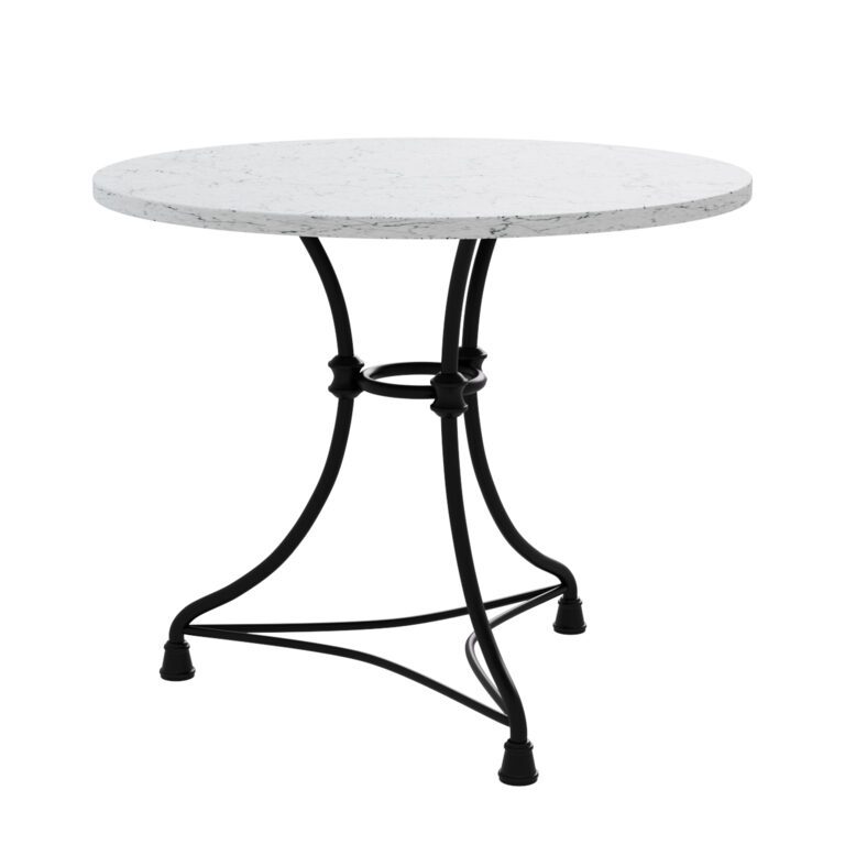 French Kitchen Round Bistro Table (327563), 3d model 1