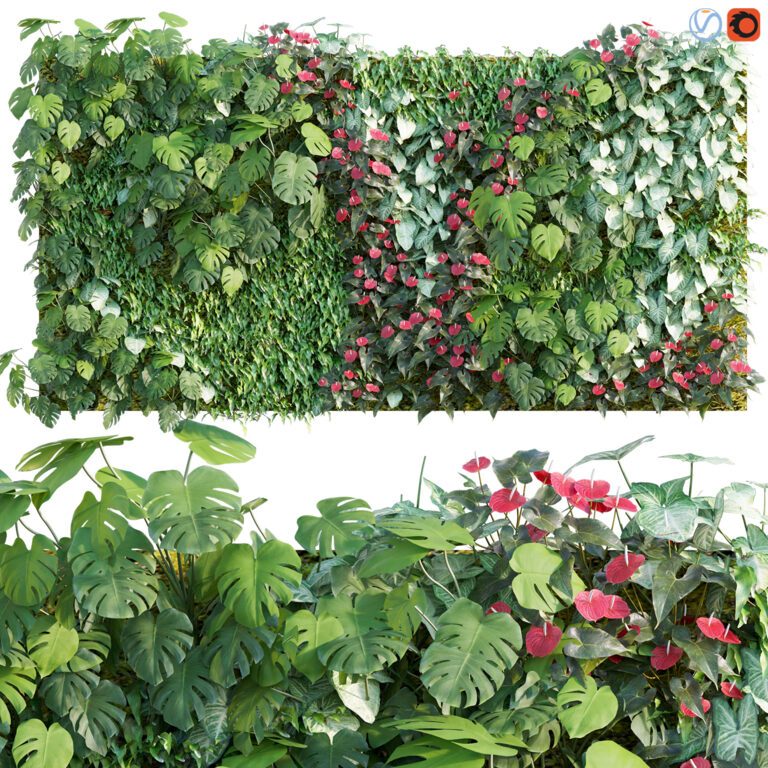 Verticalgarden phytomodule 06 (327669), 3d model 1