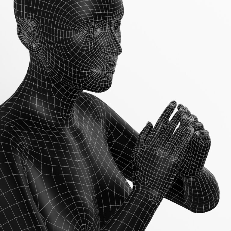 Female-woman standing Pose Mannequin (328105) 3D model - Download 3D