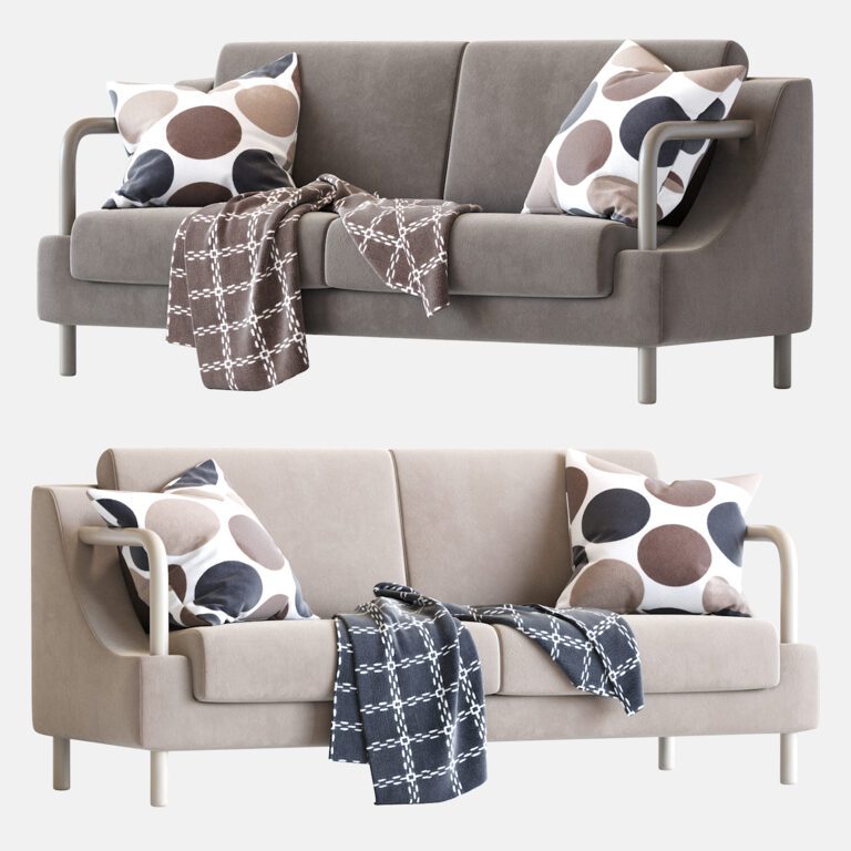 Normative Sofa in Warm Beige Edition (328458), 3d model 1