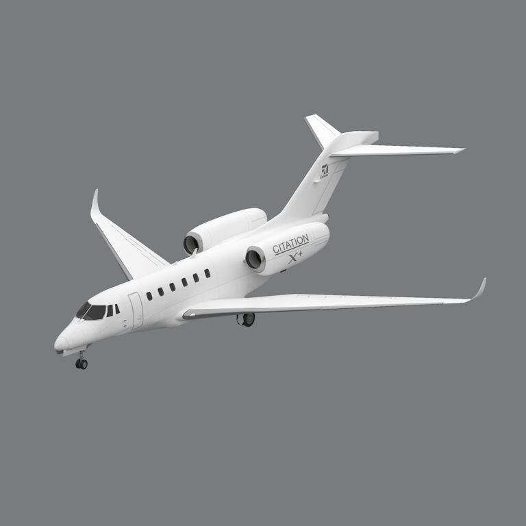Cessna Citation X (329099), 3d model 1