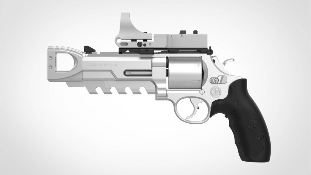 Modified Smith & Wesson Model 629 Performance Center (329507) 3D model ...